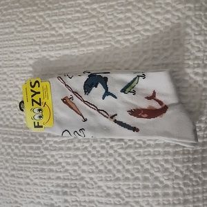3/$20 Deal Foozy Funny Fishing Socks!